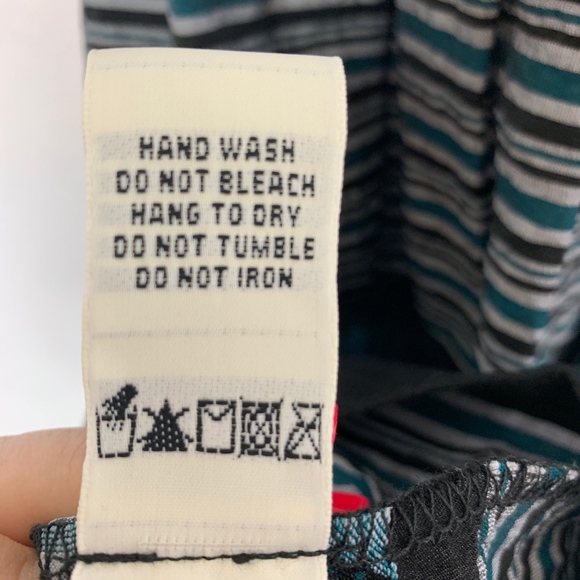 Max Studio Fit and Flare Stripped Dress - Picture 7 of 7